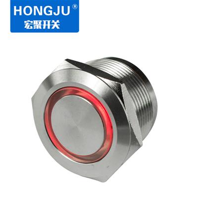 宏聚解析帶燈金屬按鍵開關原理